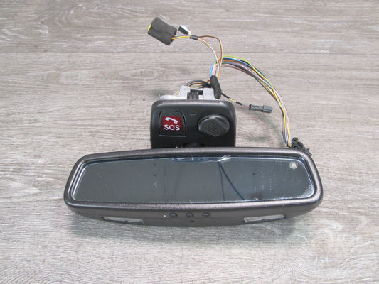 03-06 Mercedes R230 Auto Dim Interior Rear View Mirror w Homelink Black OEM