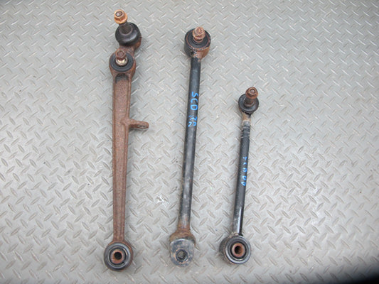 92-96 Lexus UZZ30L SC300 SC400 Set of 3 Rear Right Suspension Control Arm OEM