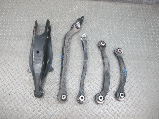 03-08 Mercedes R230 Sl-class Set of 5 Rear Left Upper & Lower Control Arm OEM