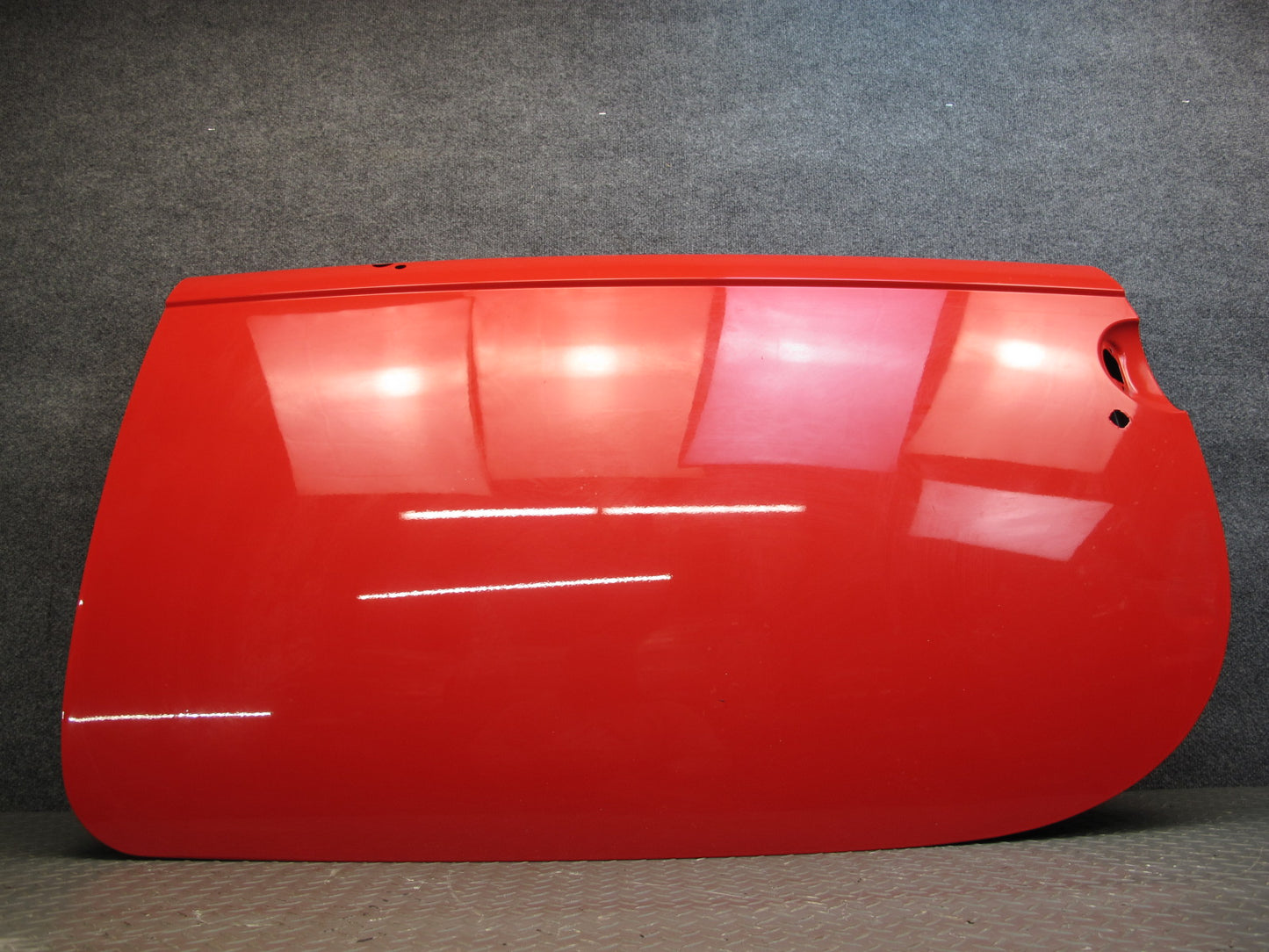 03-06 Chevrolet SSR Front Left Driver Door Shell Cover Panel RED OEM