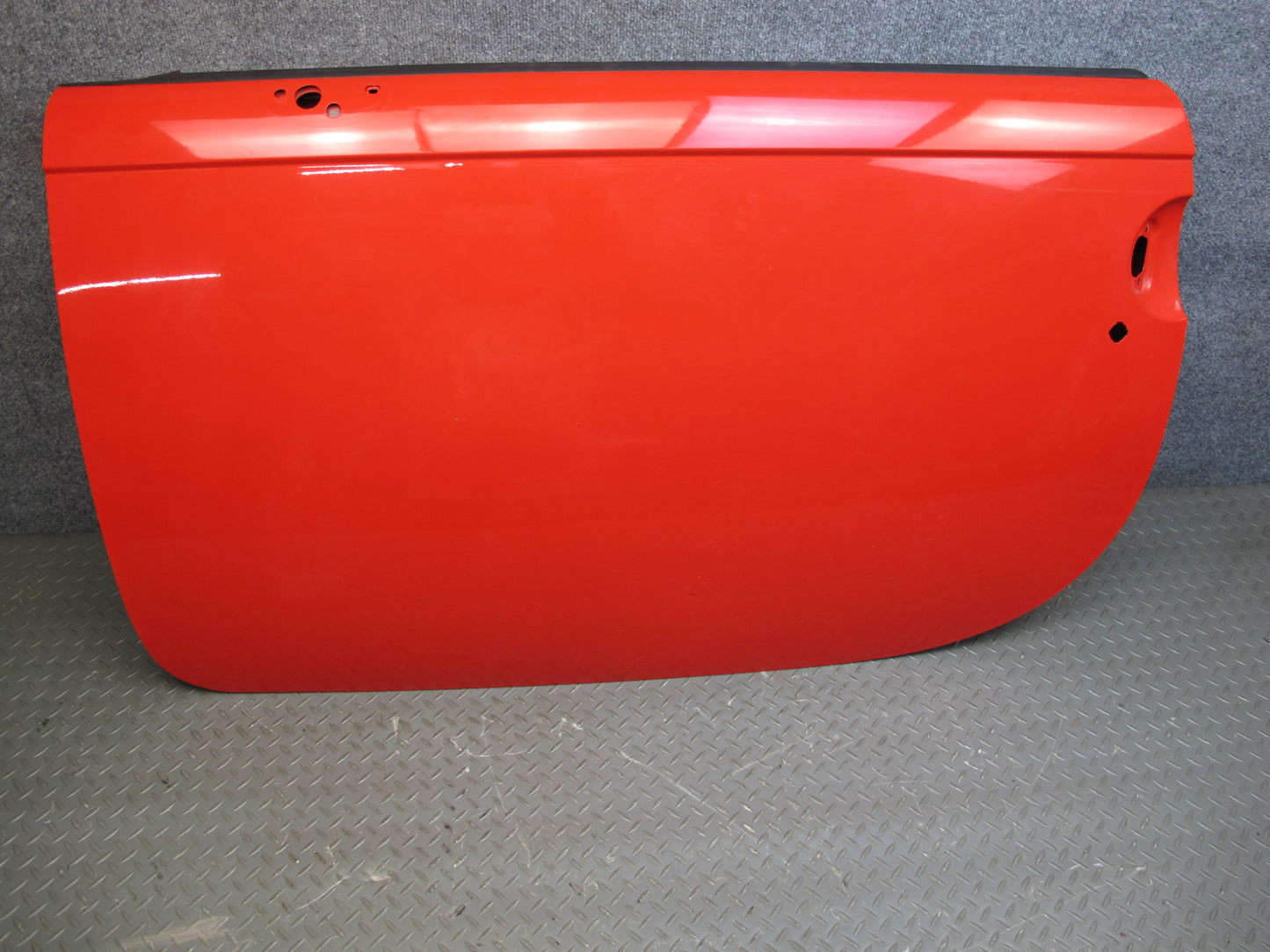 03-06 Chevrolet SSR Front Left Driver Door Shell Cover Panel RED OEM