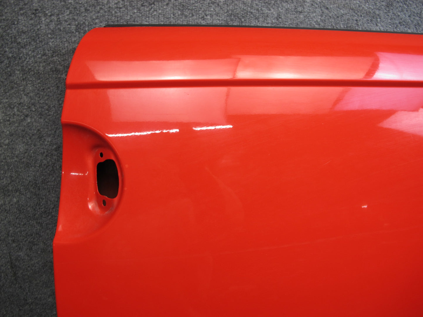 03-06 Chevrolet SSR Front Right Passenger Door Shell Cover Panel RED OEM