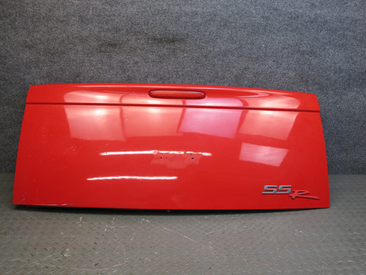 03-06 Chevrolet SSR Rear Trunk Lid Tailgate Tail Gate RED w Third Light OEM