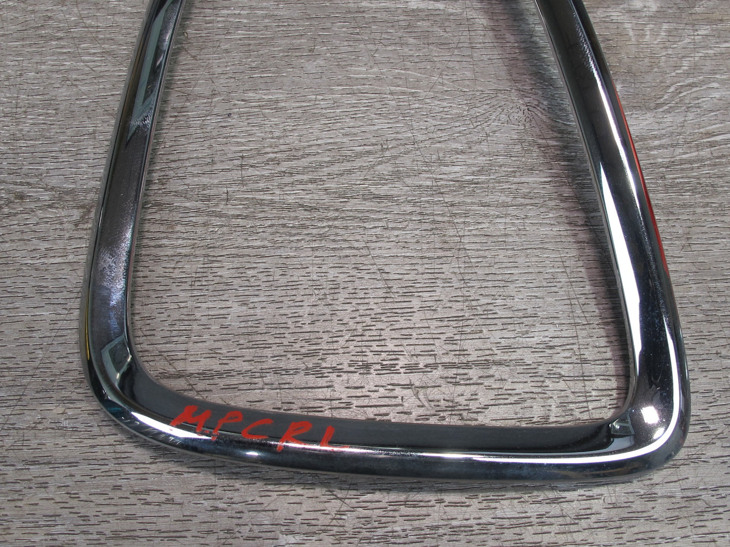 07-13 Mini R56 R57 R58 R59 Set of 2 Rear Tail Light Chrome Trim Bezel Ring OEM