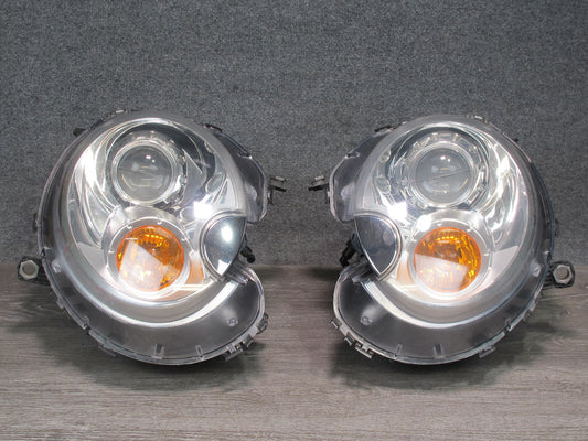 07-10 Mini R55 R56 R57 Set of 2 Bi-xenon Front Headlight Lamp w Ballast OEM