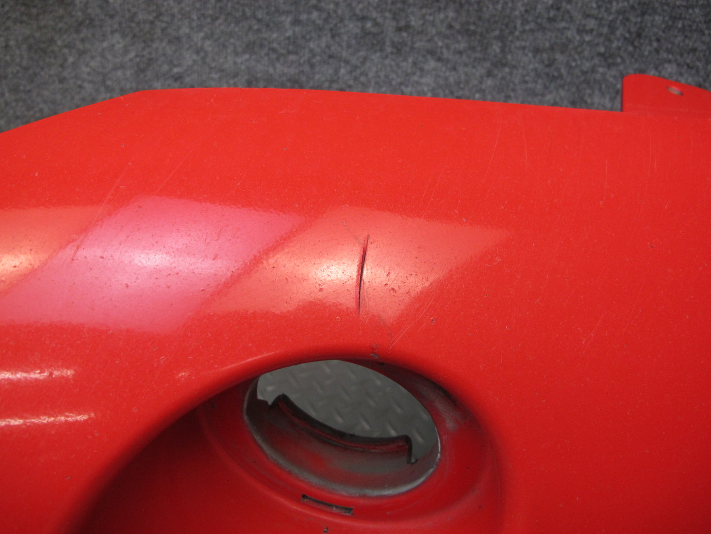 03-06 Chevrolet SSR Front Bumper Cover RED w Grille Assembly OEM