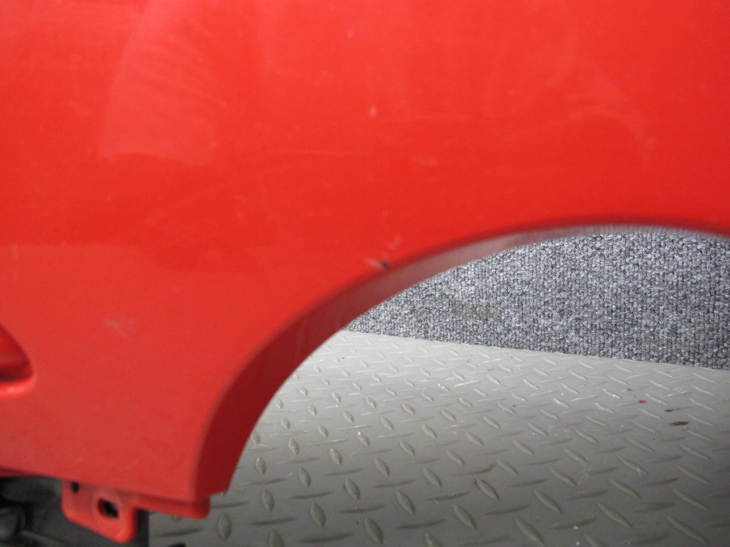 03-06 Chevrolet SSR Front Bumper Cover RED w Grille Assembly OEM