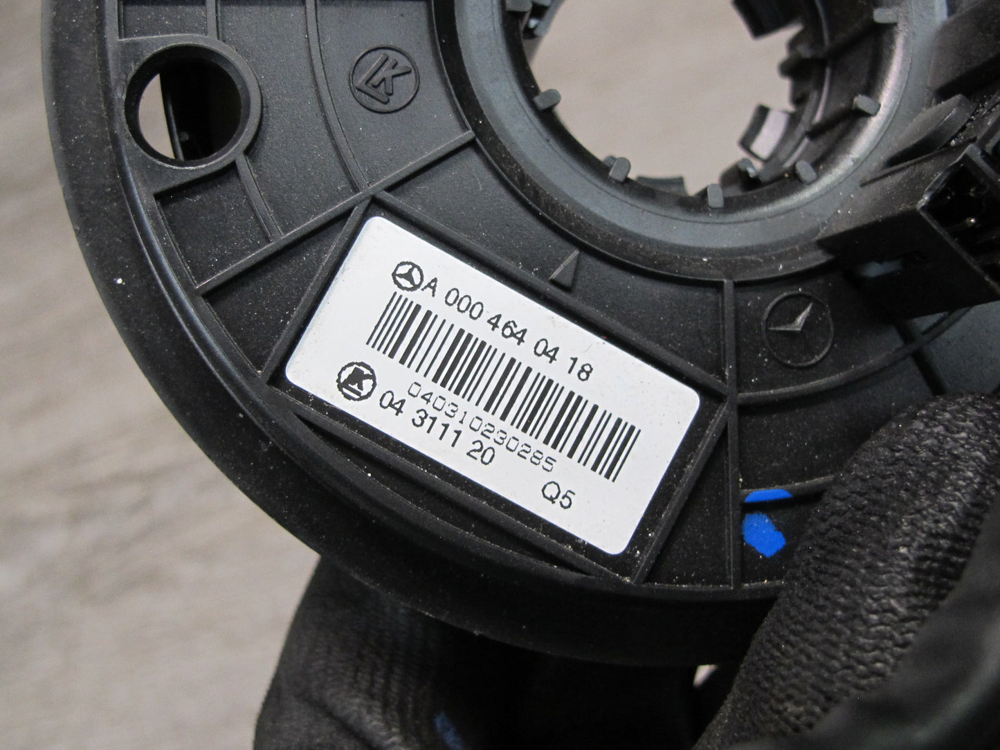 03-06 MERCEDES R230 SL500 SL600 STEERING COLUMN CLOCK SPRING A0004640418 OEM