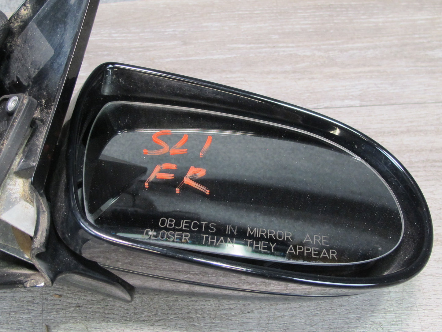 03-08 Mercedes R230 Right Door Exterior Side View Heated Mirror OEM