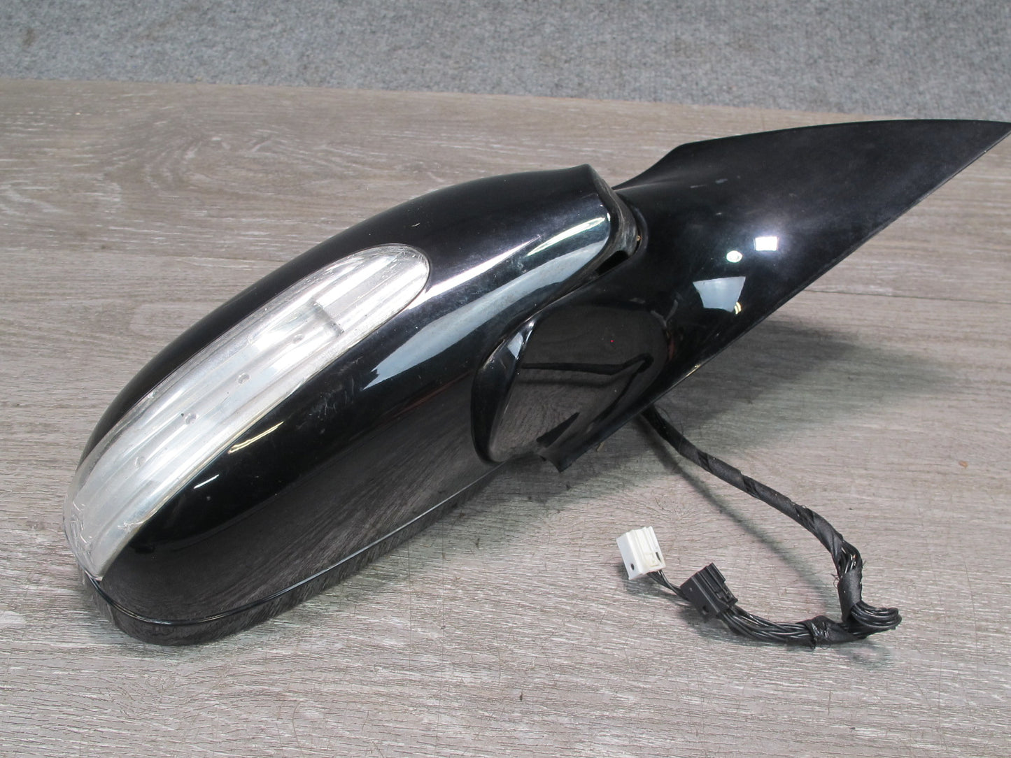 03-08 Mercedes R230 Right Door Exterior Side View Heated Mirror OEM