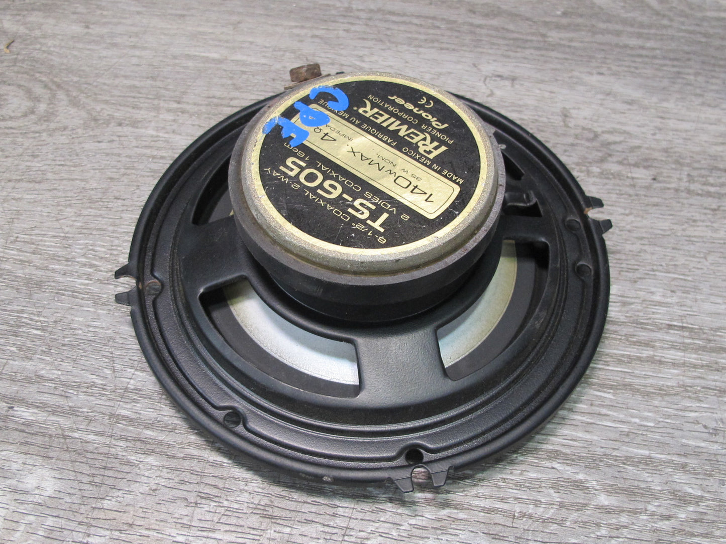 Pioneer TS-605 6.5" 2-WAY Coaxial Audio Speakers 140W Set of 2