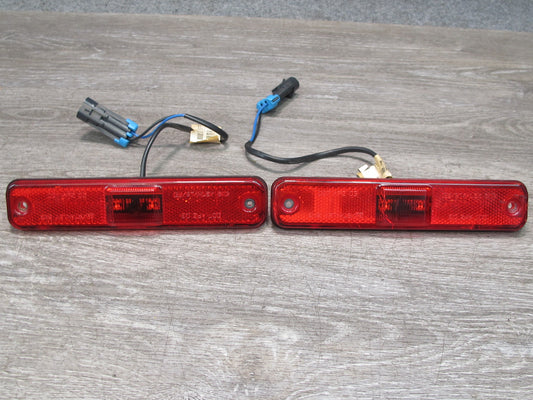 2003-2009 Hummer H2 Rear Left & Right Side Quarter Panel Marker Lamp Light Set