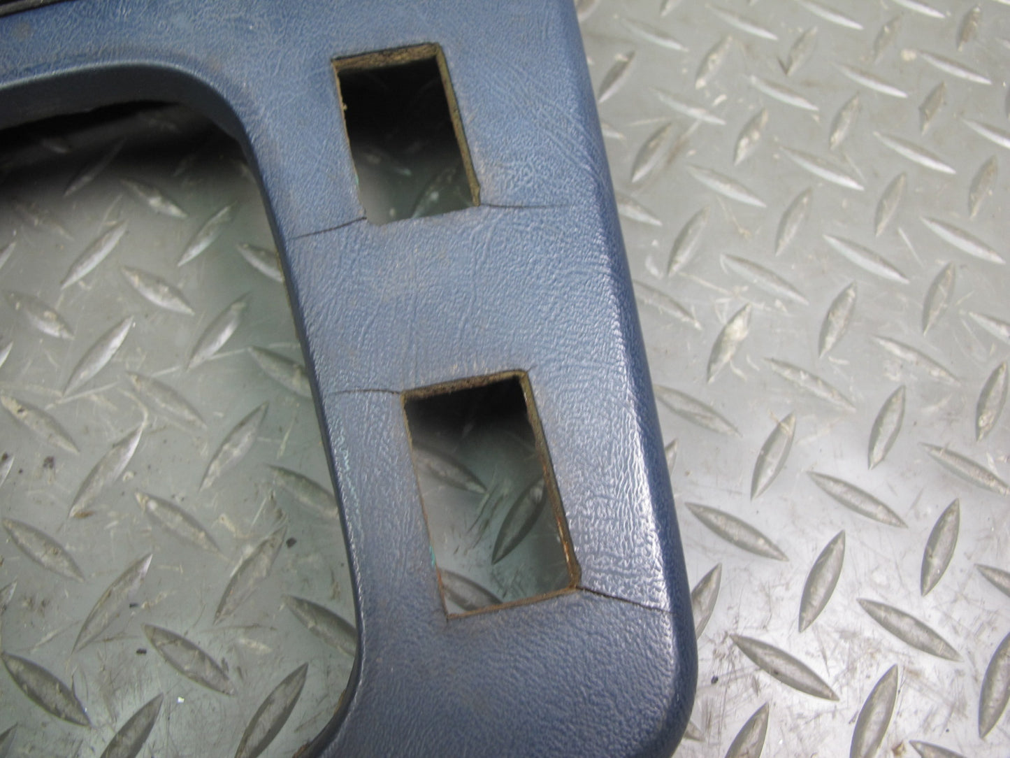 83-87 BMW E24 6-SERIES Dash Center Console Shifter Trim Blue OEM