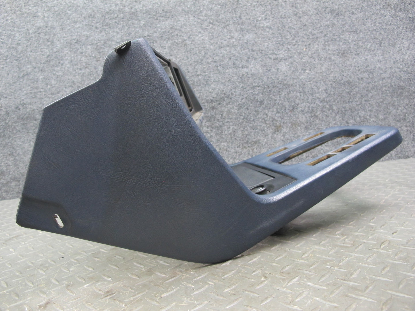 83-87 BMW E24 6-SERIES Dash Center Console Shifter Trim Blue OEM