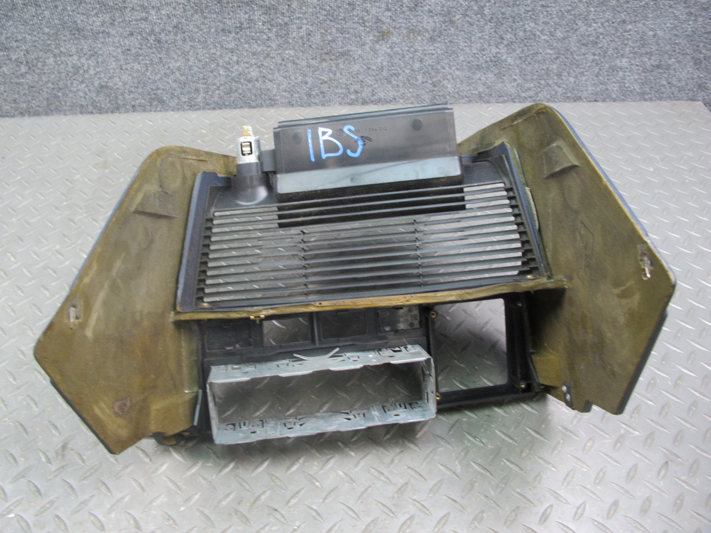 83-87 BMW E24 6-SERIES Dash Center Console Shifter Trim Blue OEM