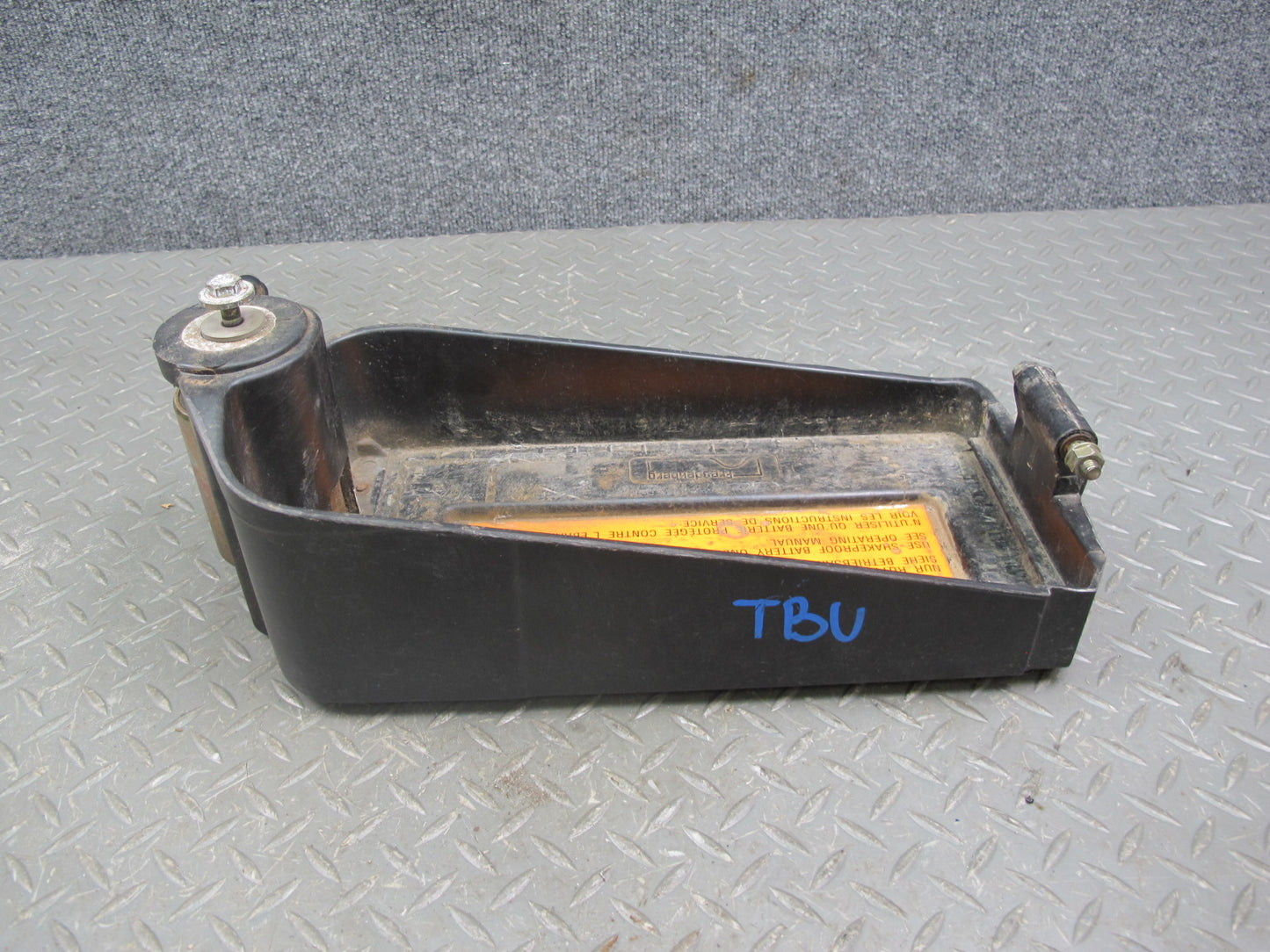 94-99 BMW E36 3-SERIES Convertible Battery Tray Vibration Absorber Bracket OEM