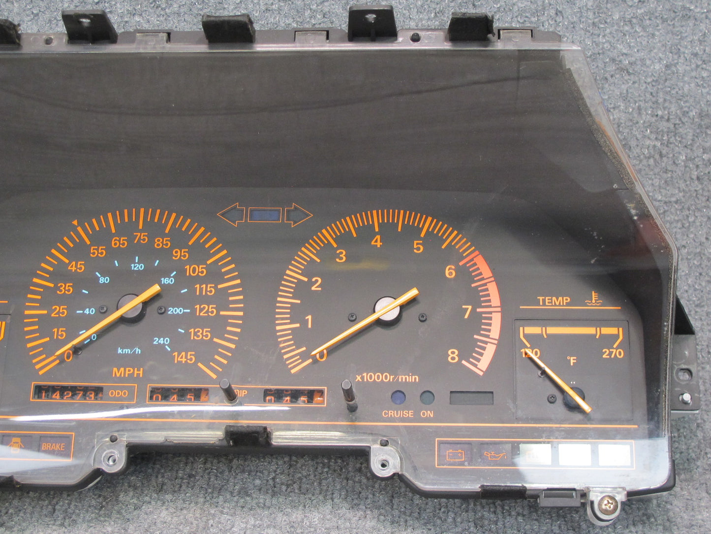 84-86 Nissan Z31 300ZX Instrument Cluster Gauge Speedometer 11201-FL0100 OEM