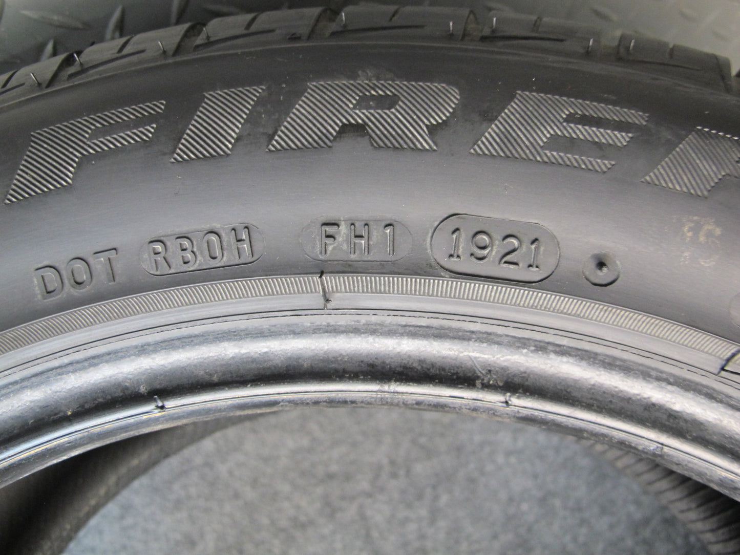 Set of 2 Firestone Firehawk ALL Season Tire 225/50 R16 92V 1921 6/32 Tread