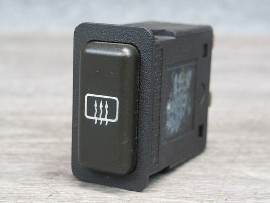 83-89 BMW E24 Rear Heated Window Defrost Button Switch OEM