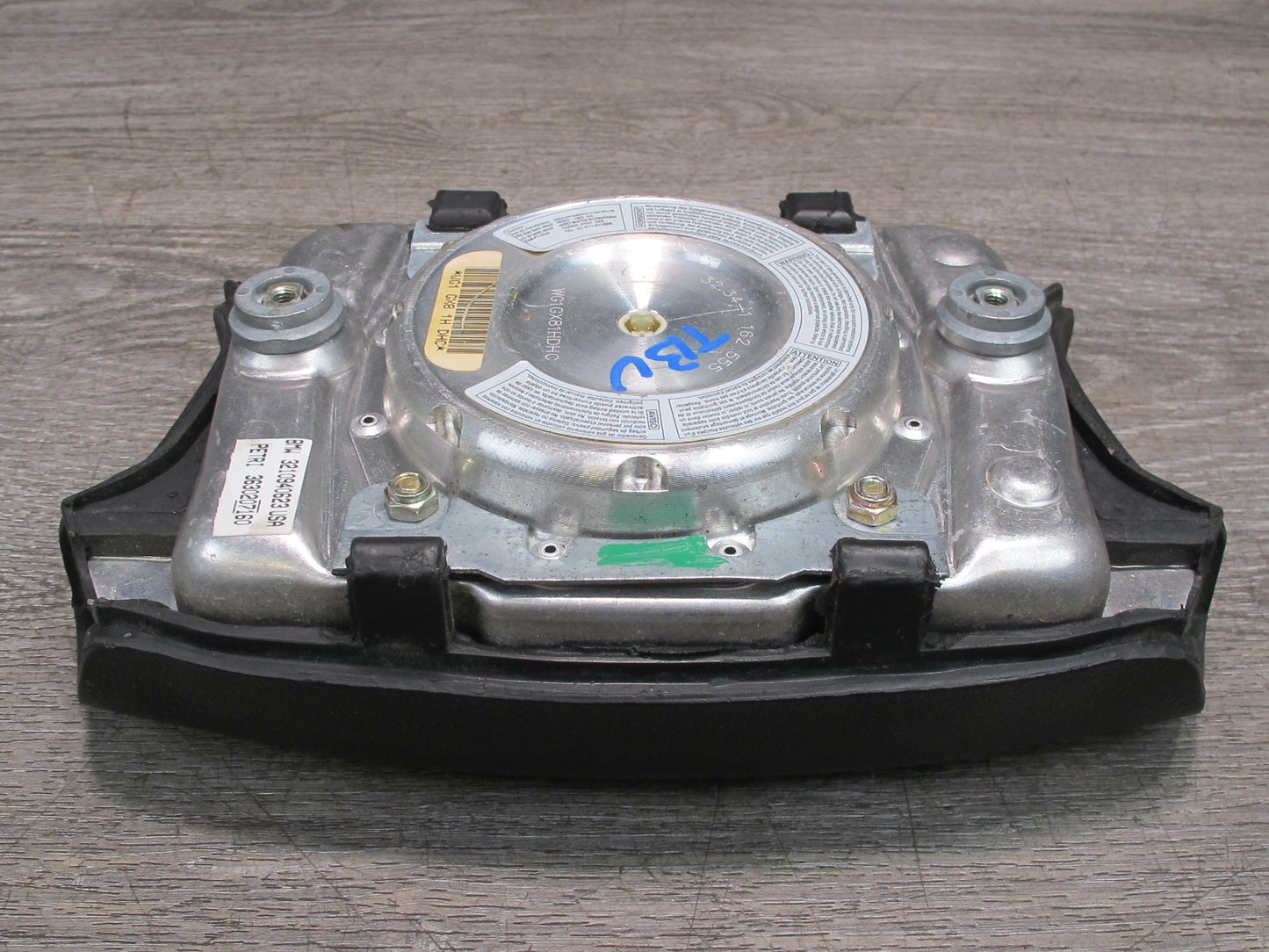 96-98 BMW E36 3-SERIES CONVERTIBLE FRONT LEFT DRIVER SIDE STEERING WHEEL SRS AIRBAG OEM