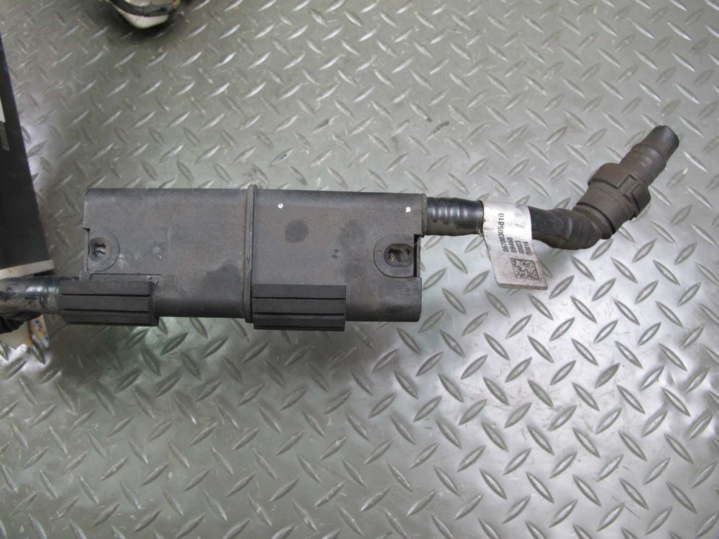 14-17 Maserati Ghibli Fuel Vapor Canister w Leak Detection Pump & Hose OEM
