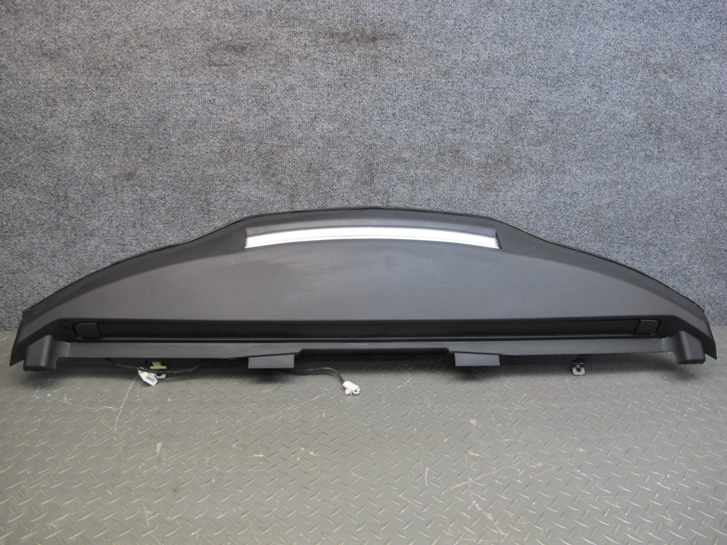 14-19 Maserati Ghibli Rear Parcel Shelf Cover w Sunshade & Brake Light OEM