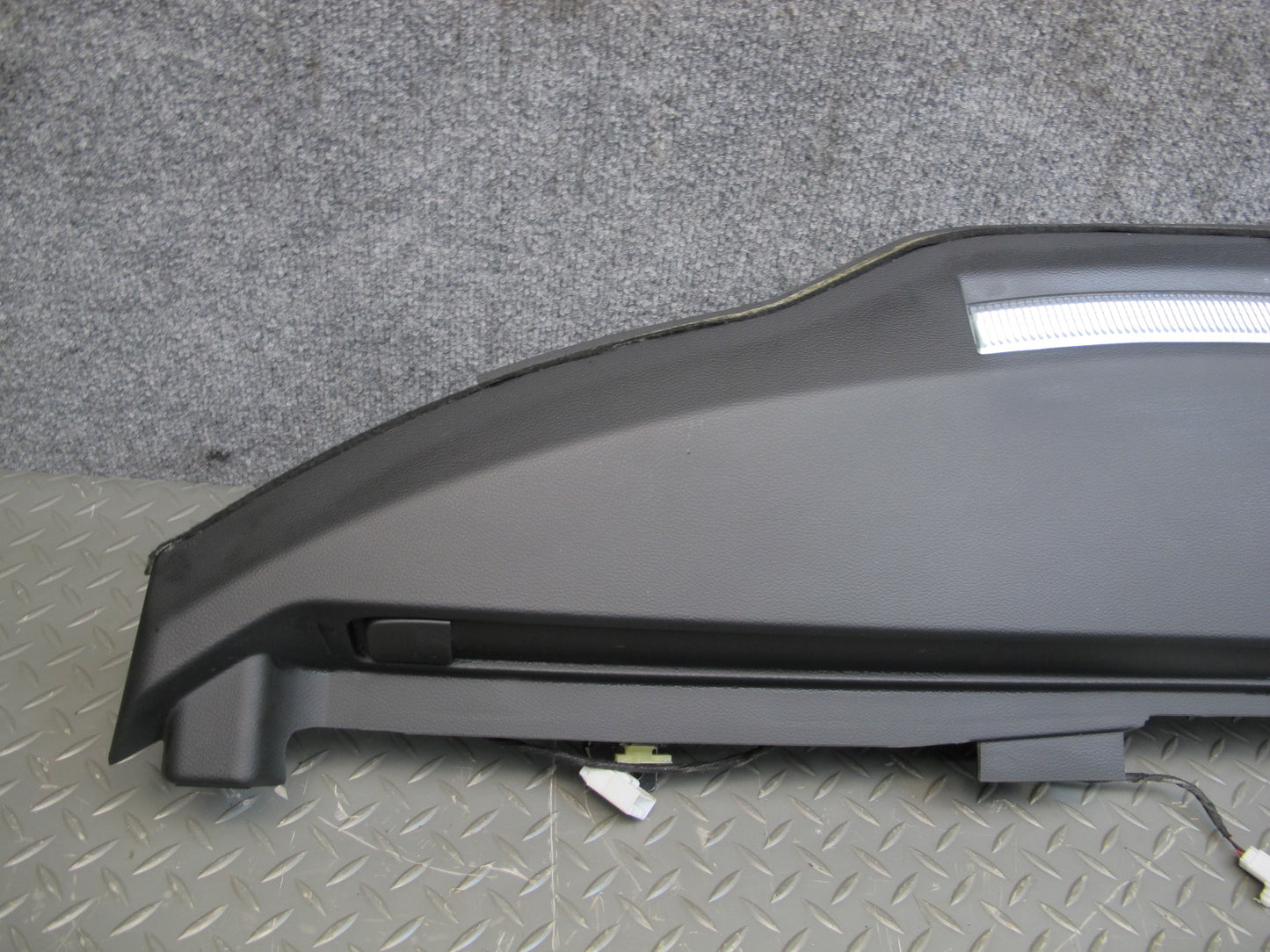 14-19 Maserati Ghibli Rear Parcel Shelf Cover w Sunshade & Brake Light OEM