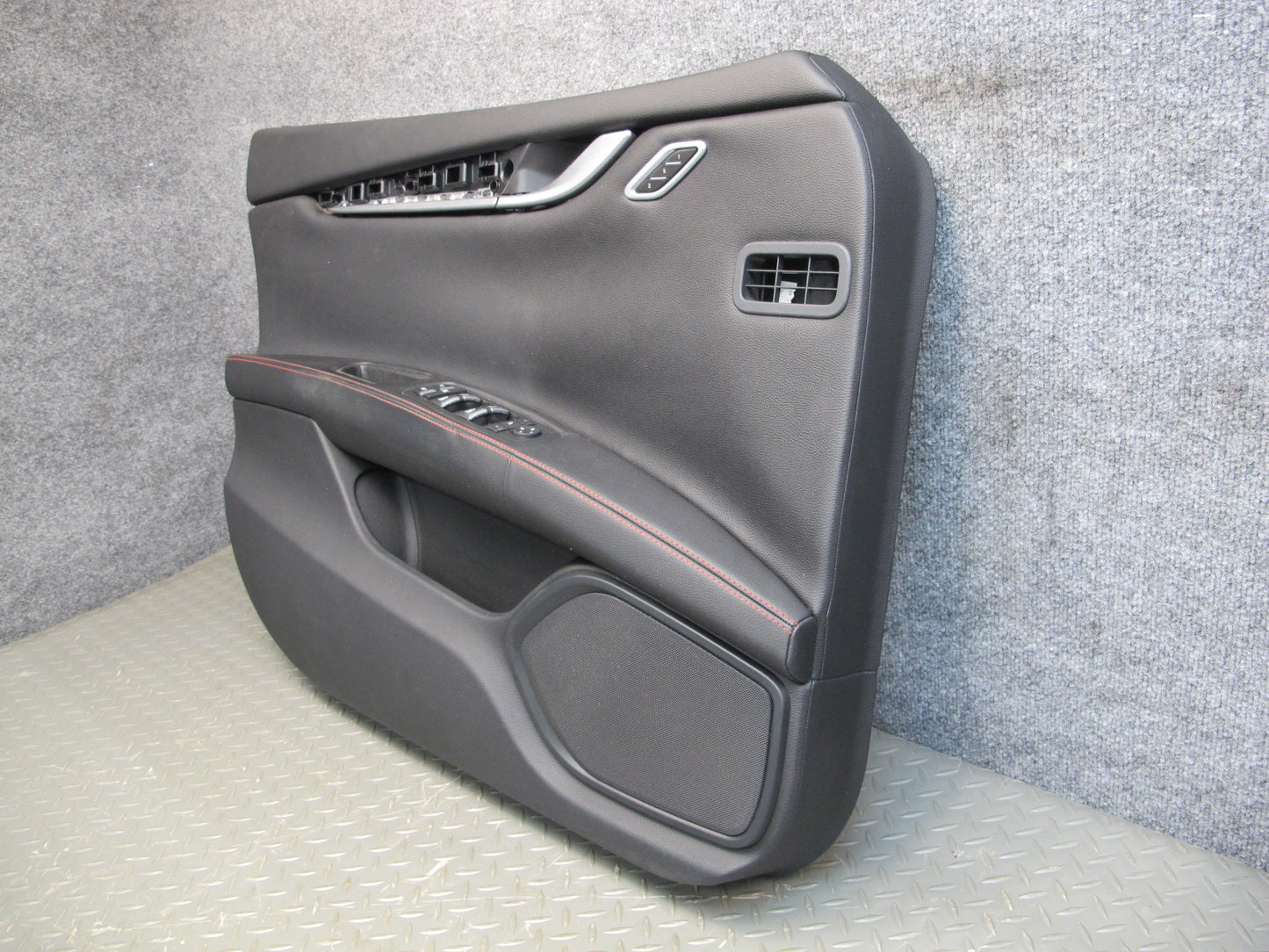 14-17 Maserati Ghibli M157 Set of 2 Front Door Interior Trim Cover Panel OEM
