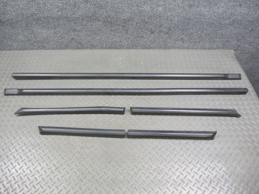 94-99 BMW E36 Coupe Convertible Front & Rear Side Trim Molding Cover Set OEM