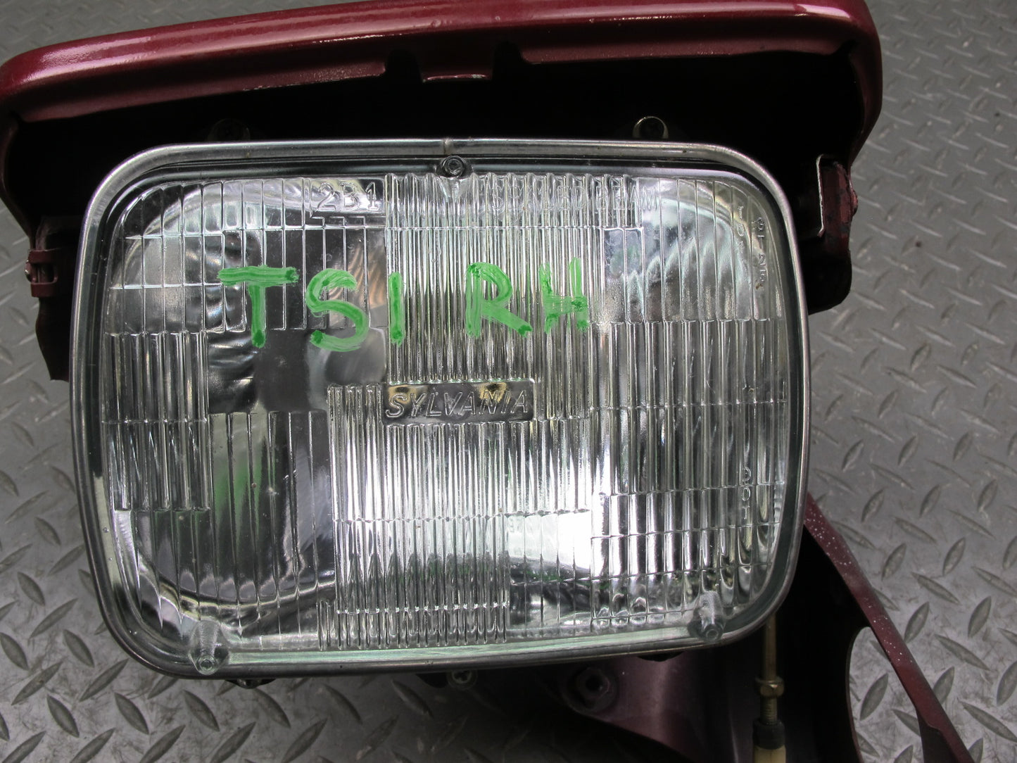 87-88 Toyota Supra MA71 Front Right Sylvania Headlight Light Lamp OEM