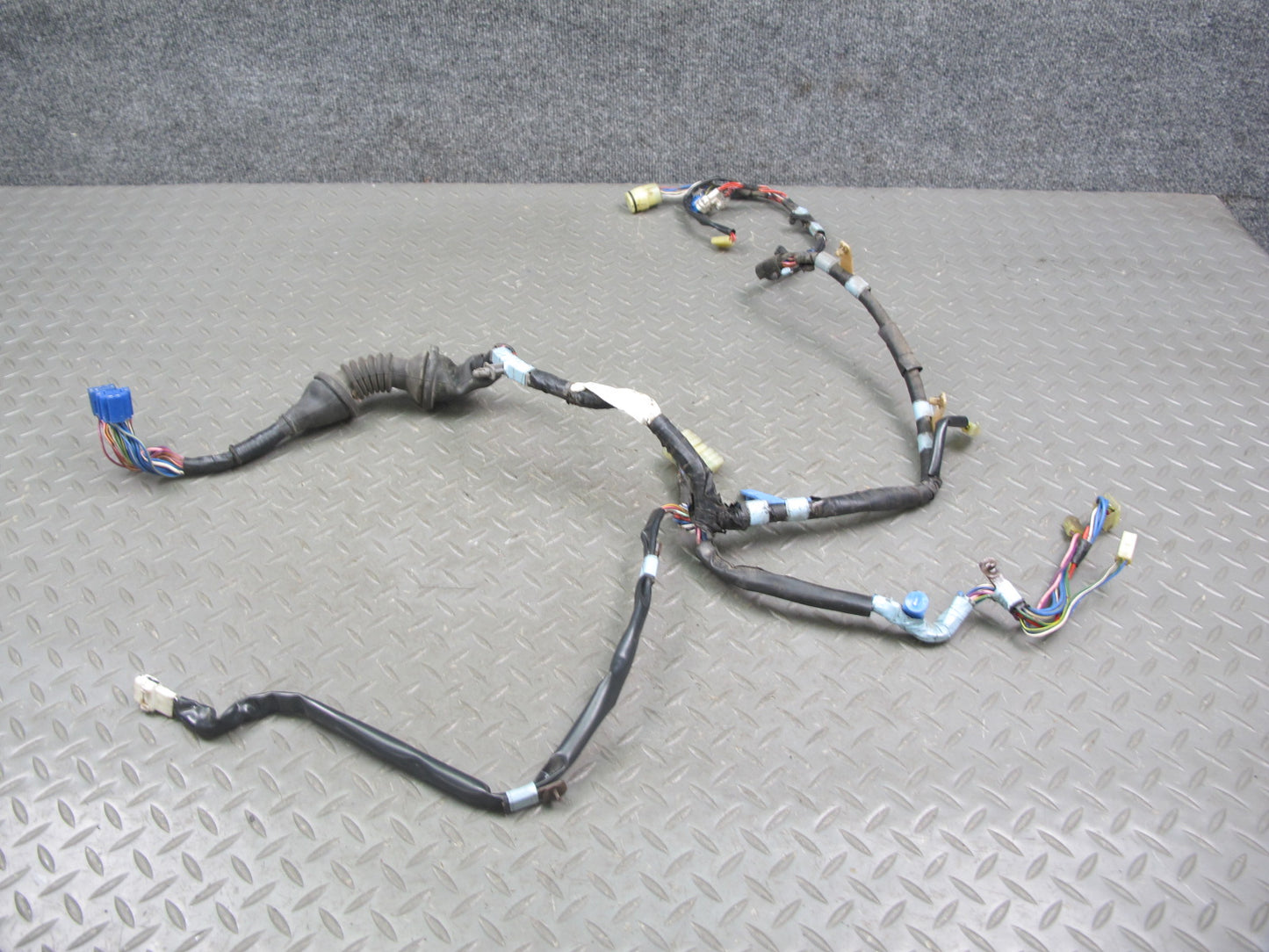 86-88 Toyota Supra MA71 Set of 2 Left & Right Door Wire Wiring Harness OEM