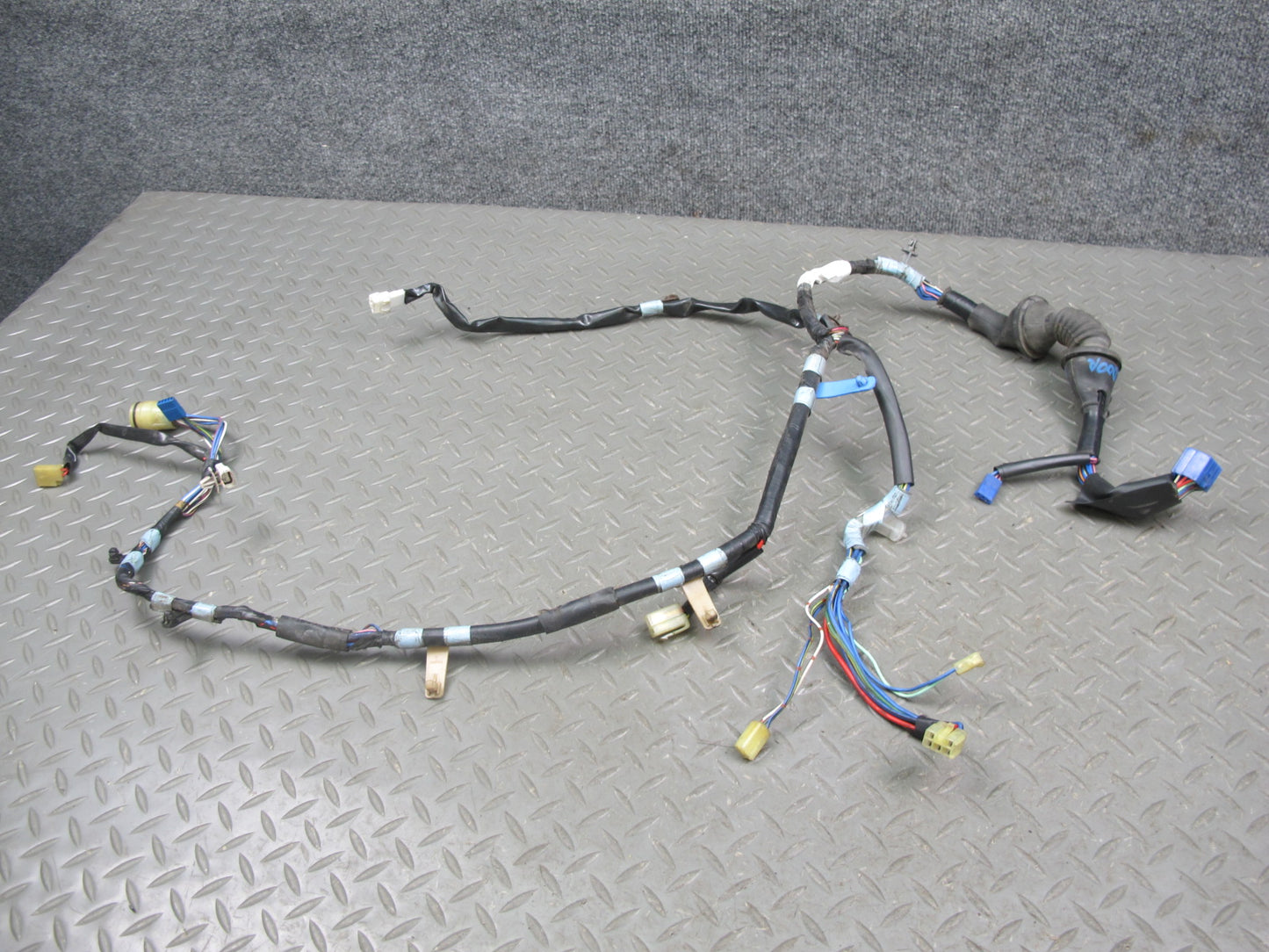 86-88 Toyota Supra MA71 Set of 2 Left & Right Door Wire Wiring Harness OEM