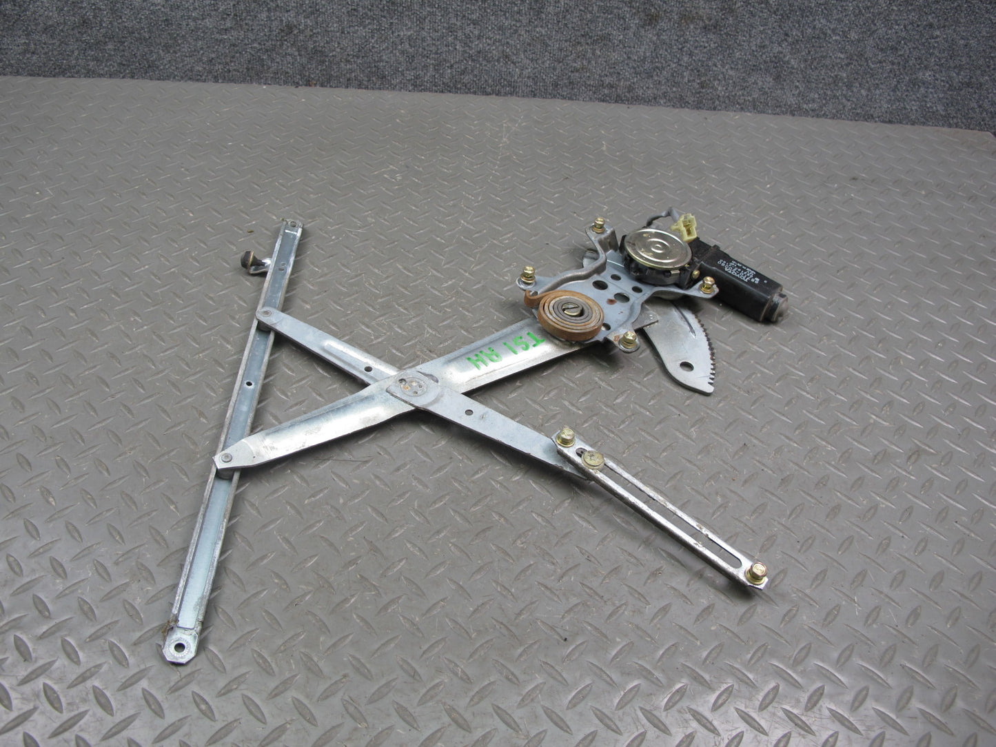 86-92 Toyota Supra MA71 Right Door Window Regulator w Motor OEM