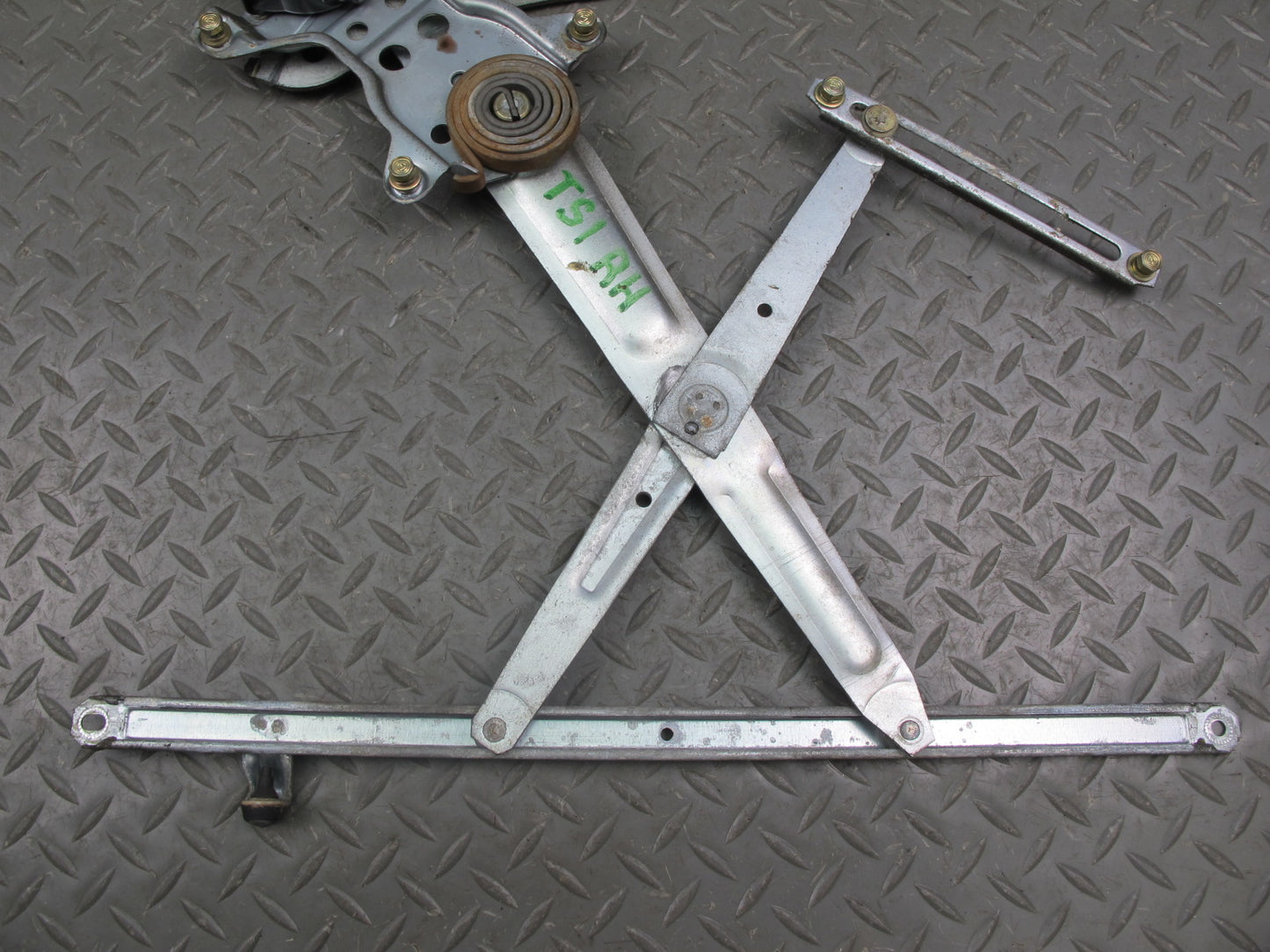 86-92 Toyota Supra MA71 Right Door Window Regulator w Motor OEM