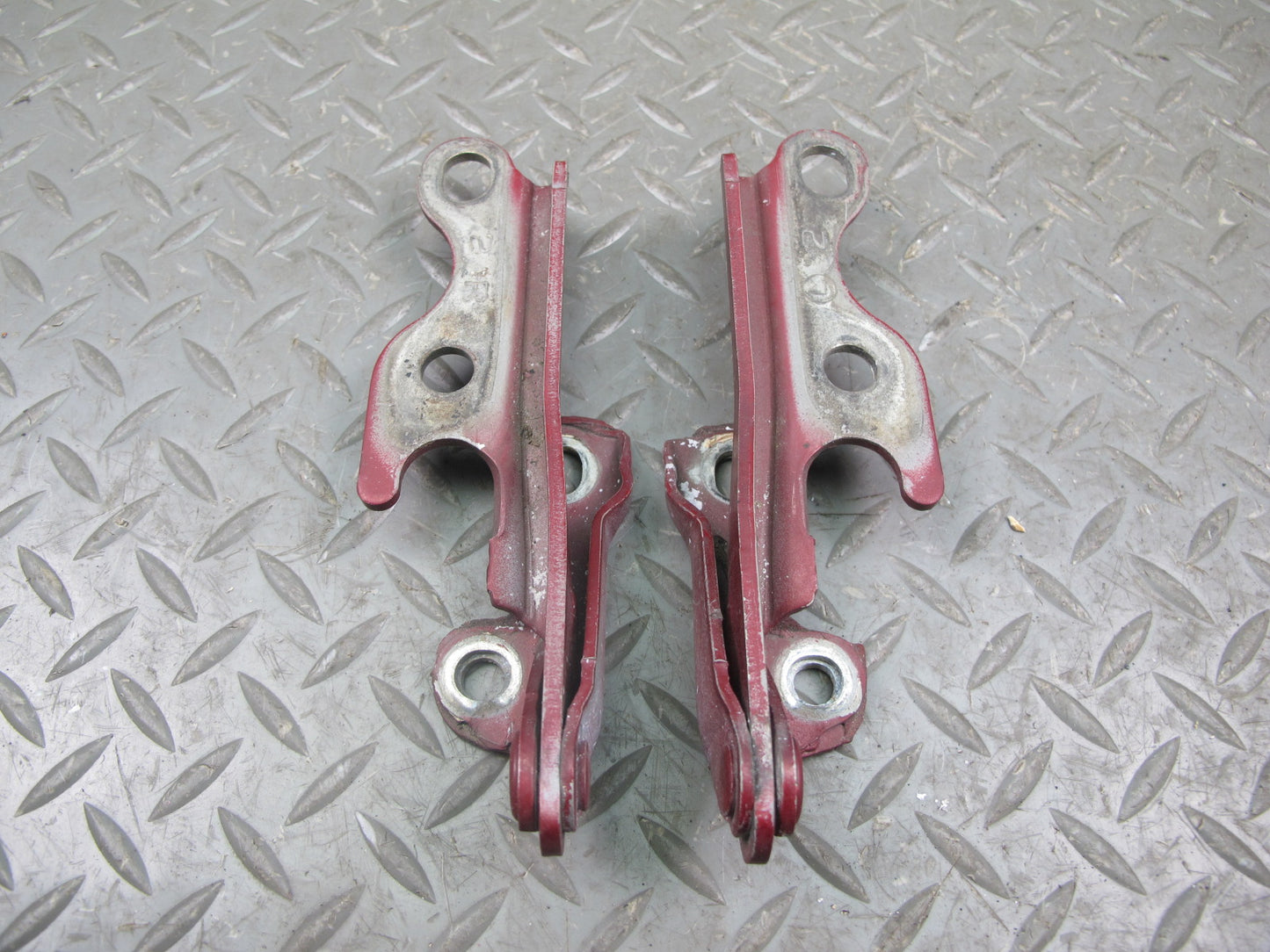 86-92 Toyota Supra MA71 Set of 2 Front Left & Right Hood Hinge OEM