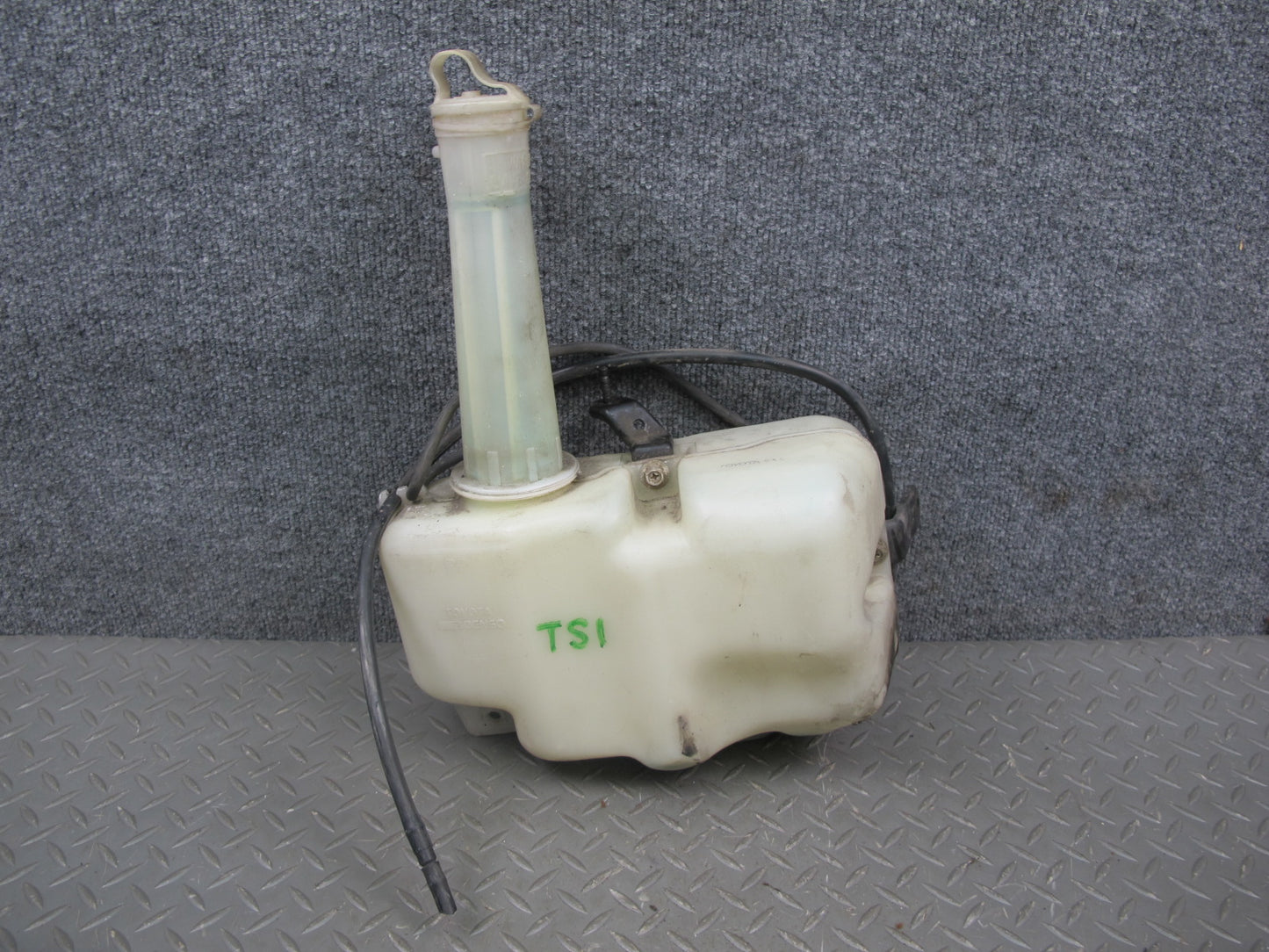 86-88 Toyota Supra MK3 Windshield Washer Fluid Reservoir Tank w Pump OEM