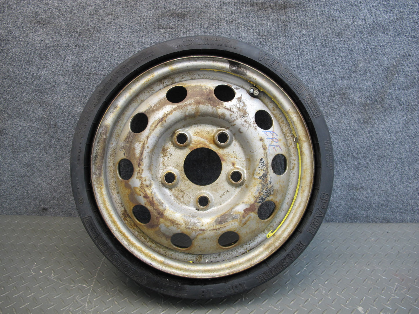 1984-1989 Porsche 928 S Spare Tire 15" Wheel 15x5J ET55 92836101803