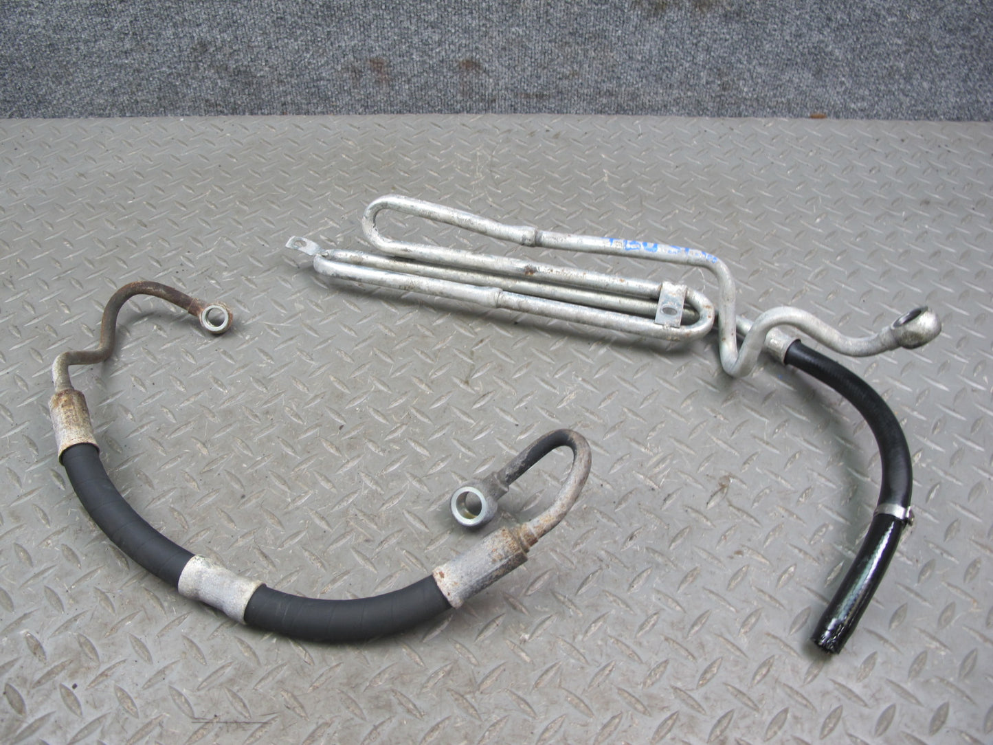 94-99 BMW E36 3-SERIES Power Steering Hose Pipe Line Oil Cooler Set OEM