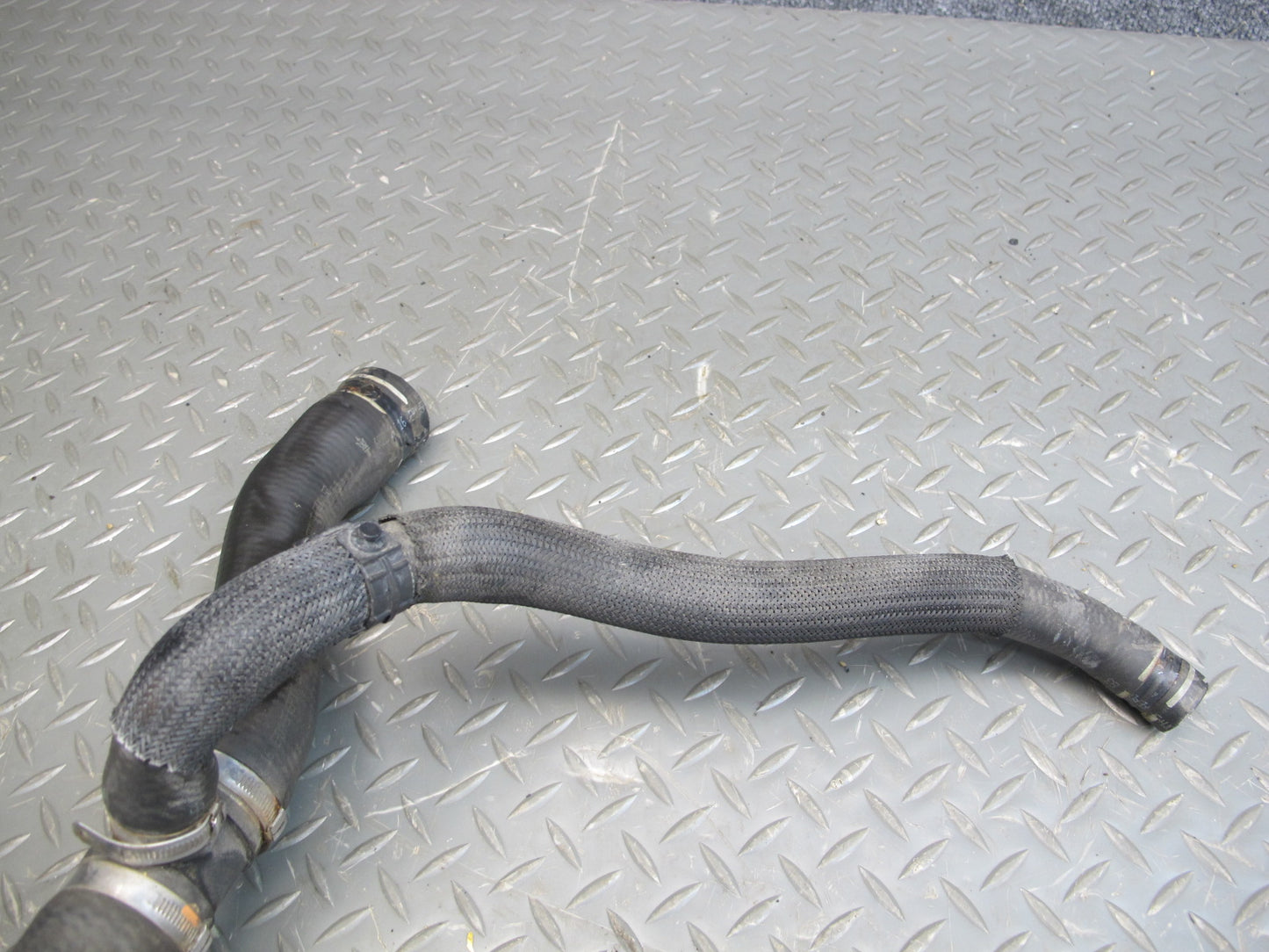 14-17 Maserati Ghibli M157 SQ4 Set of 4 Engine Cooling Coolant Hose Pipe OEM