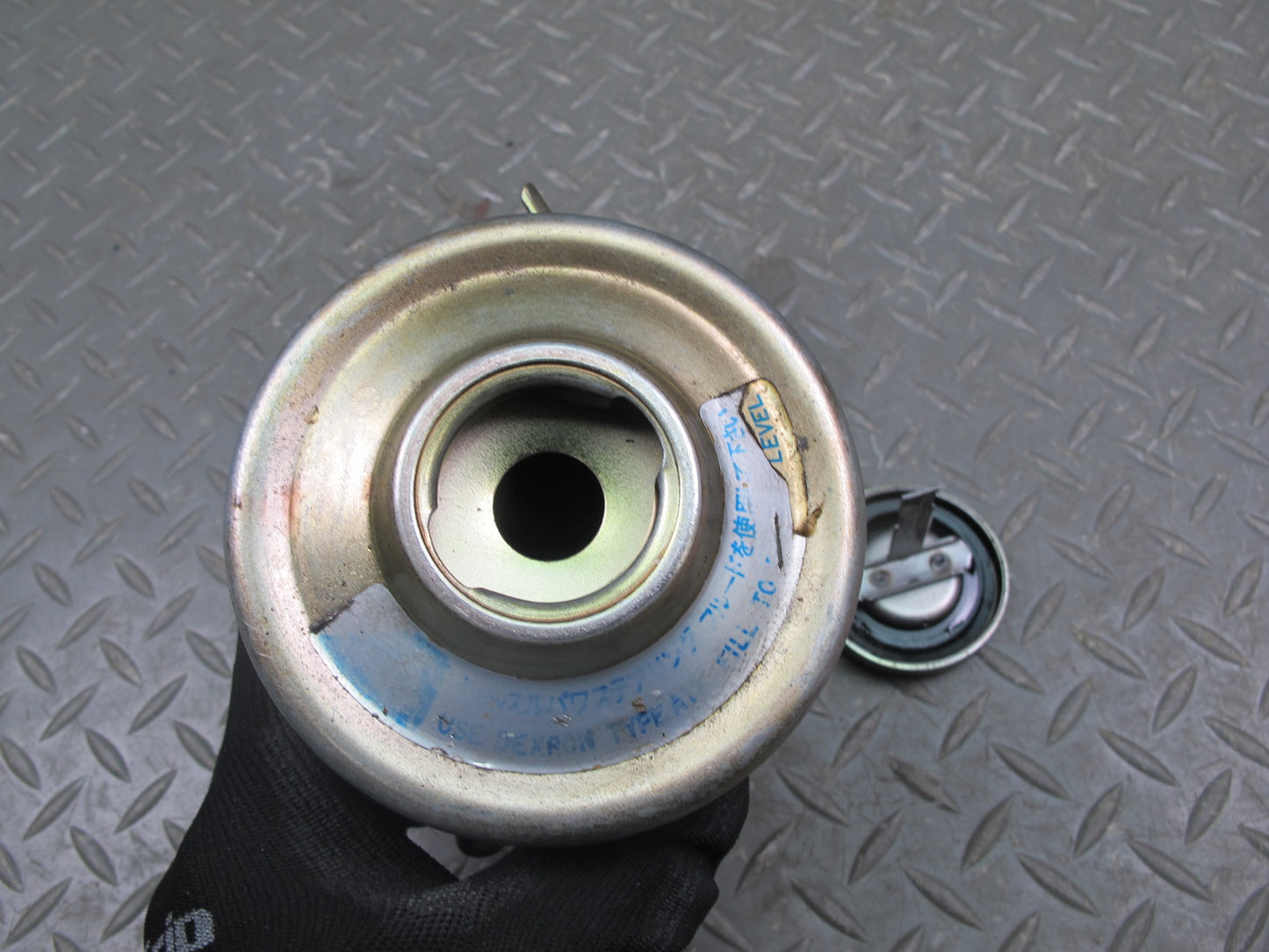 86-92 Toyota Supra MA71 Turbo Power Steering Fluid Reservoir Tank OEM