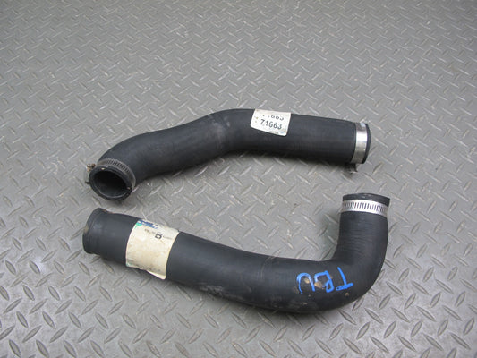 97-99 BMW E36 328i M52 Set of 2 Engine Radiator Coolant Hose Pipe Line OEM