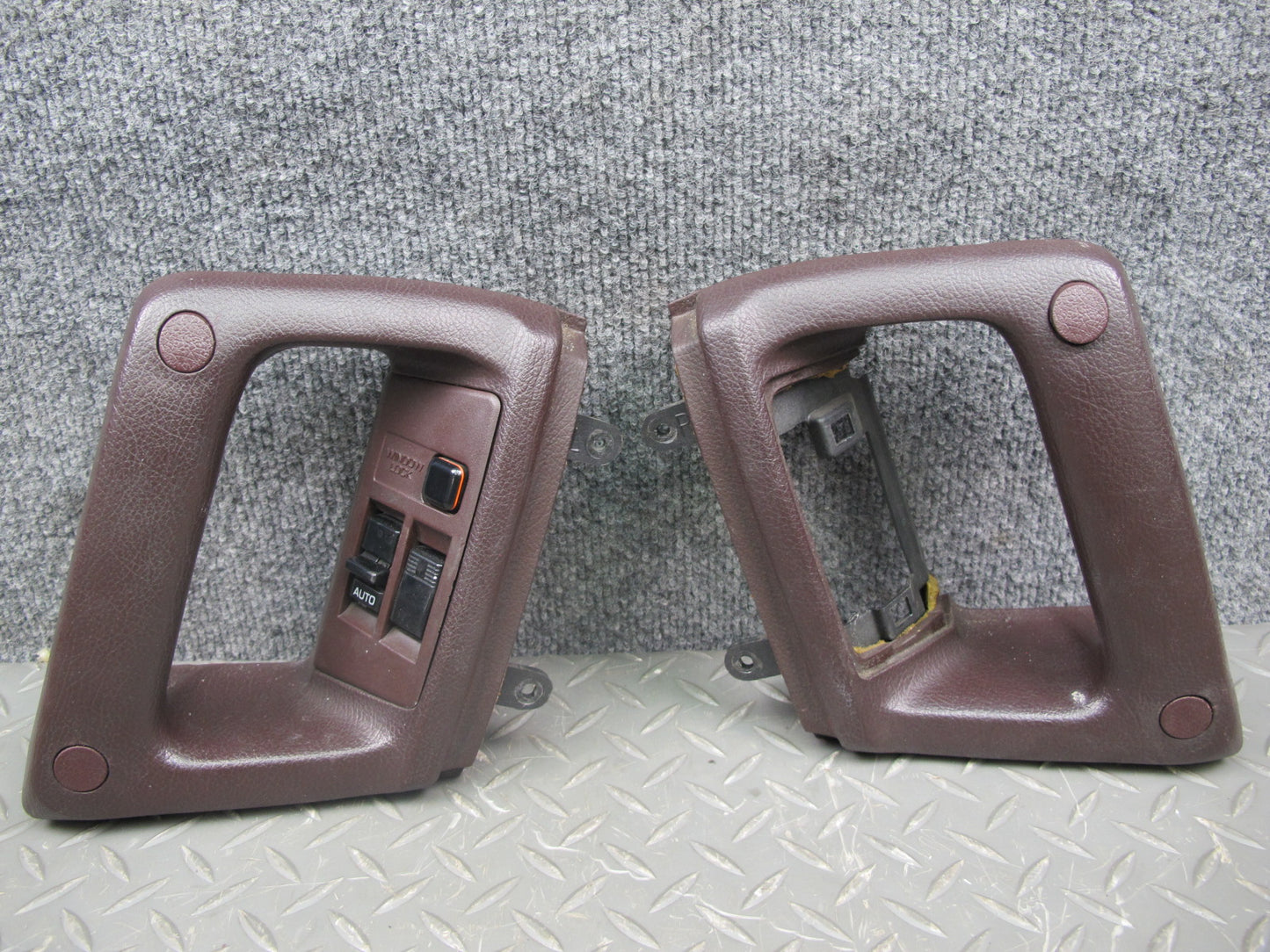 86-88 Toyota Supra MK3 Set of 2 Interior Door Grab Handle w Window Switch OEM