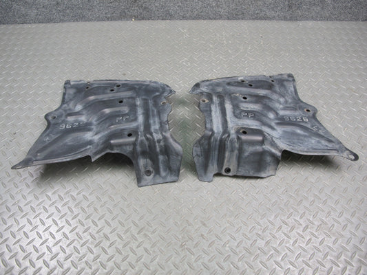 86-92 Toyota Supra MA71 Set of 2 Under Body Left & Right Splash Shield OEM