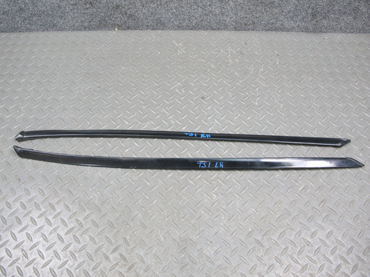 86-92 Toyota Supra MA71 Targa Set of 2 Front A Pillar Exterior Molding OEM