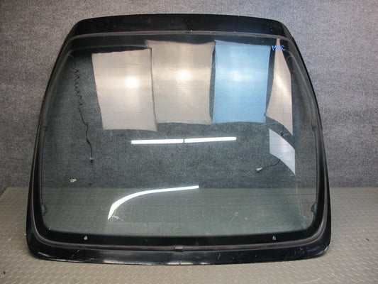 86-88 Mazda RX7 FC3S Rear Hatch Glass Panel WO Wiper OEM