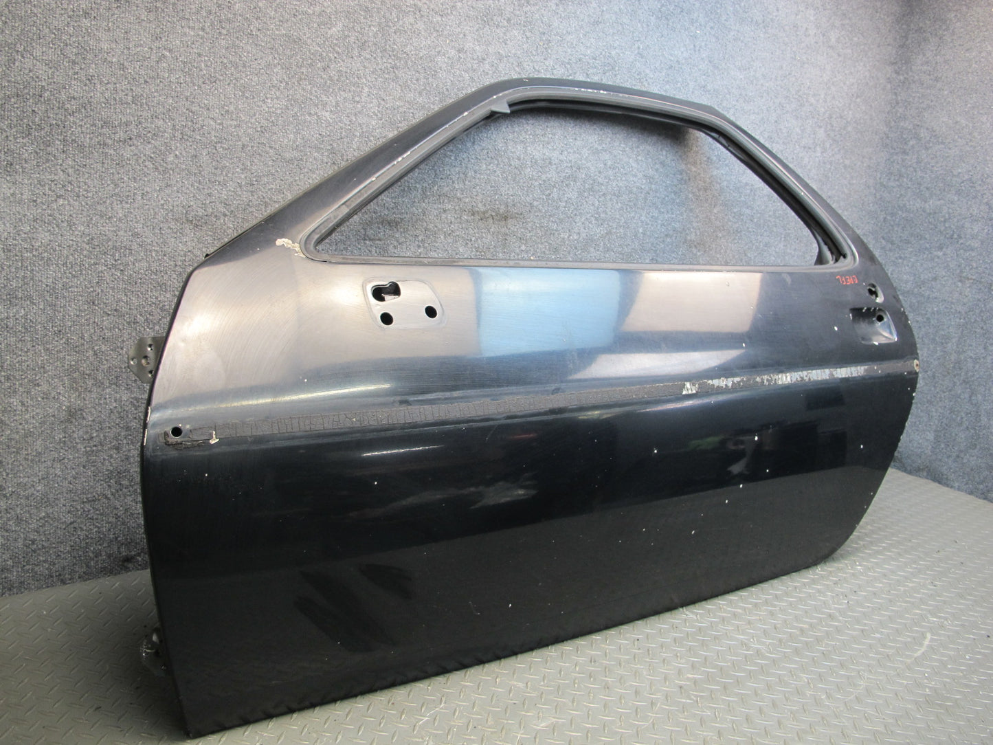 1978-1991 Porsche 928 S Front Left Driver Side Door Shell Panel Black