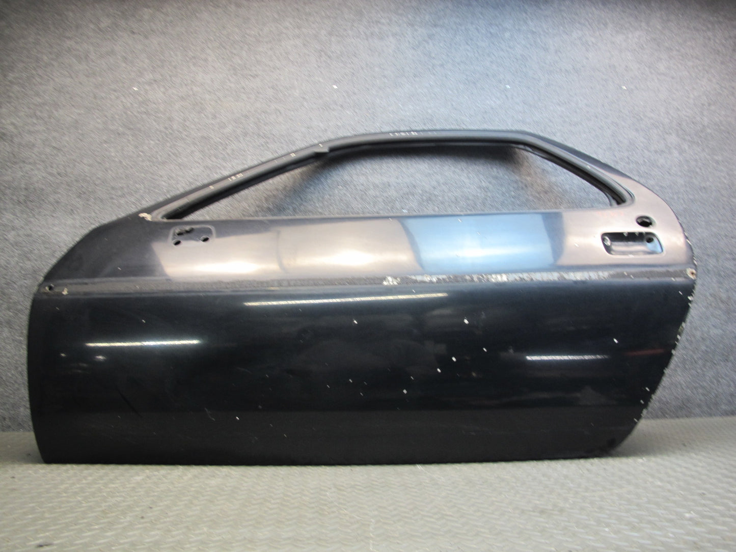 1978-1991 Porsche 928 S Front Left Driver Side Door Shell Panel Black