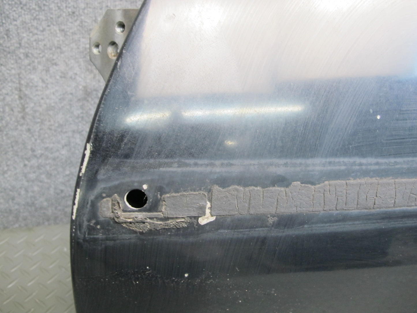 1978-1991 Porsche 928 S Front Left Driver Side Door Shell Panel Black