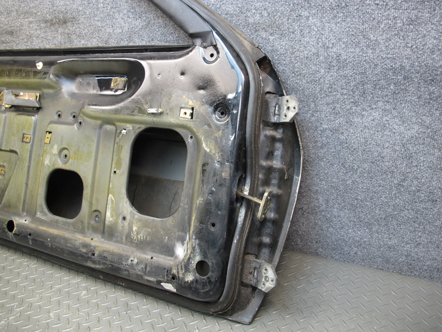 1978-1991 Porsche 928 S Front Left Driver Side Door Shell Panel Black