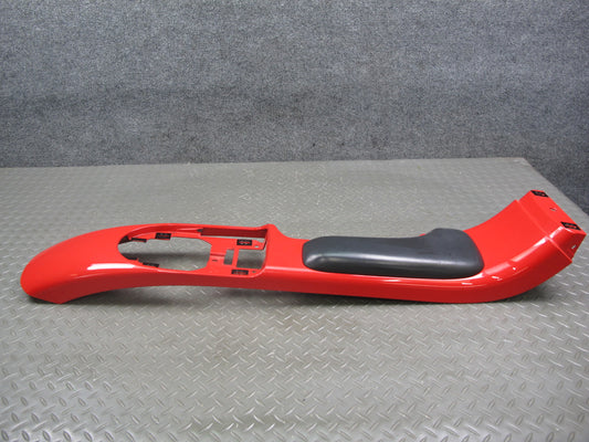 03-06 Chevrolet SSR A/T Center Console Trim Cover Panel RED w Armrest OEM